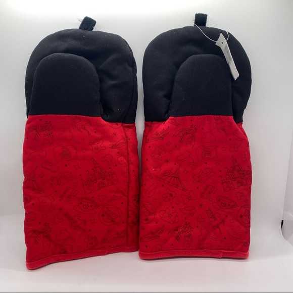 Set of 2 Disney Parks Pot Holder Mittens - Picture 7 of 7